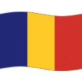 flag: Romania on platform BlobMoji