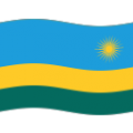 flag: Rwanda on platform BlobMoji