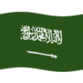flag: Saudi Arabia on platform BlobMoji