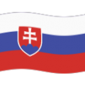 flag: Slovakia on platform BlobMoji