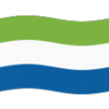 flag: Sierra Leone on platform BlobMoji