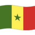 flag: Senegal on platform BlobMoji