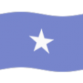 flag: Somalia on platform BlobMoji