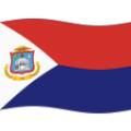 flag: Sint Maarten on platform BlobMoji