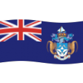 flag: Tristan da Cunha on platform BlobMoji