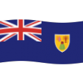 flag: Turks & Caicos Islands on platform BlobMoji