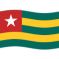 flag: Togo on platform BlobMoji