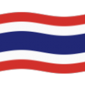 flag: Thailand on platform BlobMoji