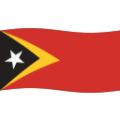 flag: Timor-Leste on platform BlobMoji