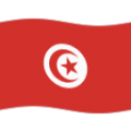 flag: Tunisia on platform BlobMoji