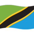 flag: Tanzania on platform BlobMoji