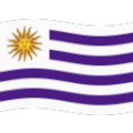 flag: Uruguay on platform BlobMoji