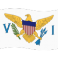 flag: U.S. Virgin Islands on platform BlobMoji