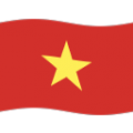 flag: Vietnam on platform BlobMoji