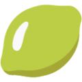 lime on platform BlobMoji