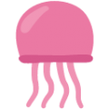 jellyfish on platform BlobMoji