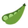 pea pod on platform BlobMoji