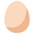 egg on platform BlobMoji