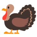 turkey on platform BlobMoji