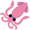 squid on platform BlobMoji