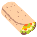 burrito on platform BlobMoji