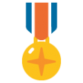 medal on platform BlobMoji