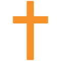 latin cross on platform BlobMoji