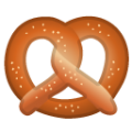 pretzel on platform BlobMoji