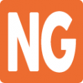 NG button on platform BlobMoji