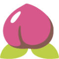 peach on platform BlobMoji