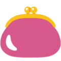 purse on platform BlobMoji