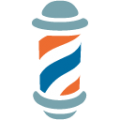 barber pole on platform BlobMoji