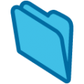 file folder on platform BlobMoji