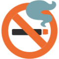 no smoking on platform BlobMoji