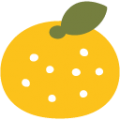 tangerine on platform BlobMoji