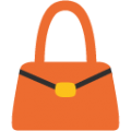 handbag on platform BlobMoji
