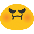 rage on platform BlobMoji