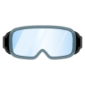 goggles on platform BlobMoji
