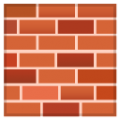 bricks on platform BlobMoji