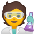 scientist on platform BlobMoji