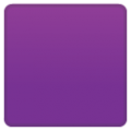 purple square on platform BlobMoji