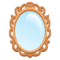 mirror on platform BlobMoji