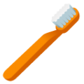 toothbrush on platform BlobMoji