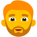 man: beard on platform Emojiall Bubble