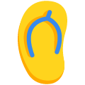 thong sandal on platform Emojiall Bubble