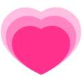 heartpulse on platform Emojiall Bubble