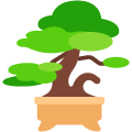 potted plant on platform Emojiall Bubble