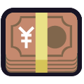 yen banknote on platform Emojiall Classic