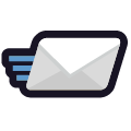 incoming envelope on platform Emojiall Classic