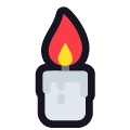 candle on platform Emojiall Classic